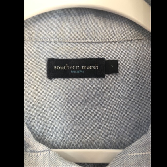 Southern Marsh Long Sleeve shirt mens small - Picture 2 of 3